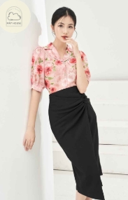 Chọn dáng chân váy đuôi cá vừa dáng người